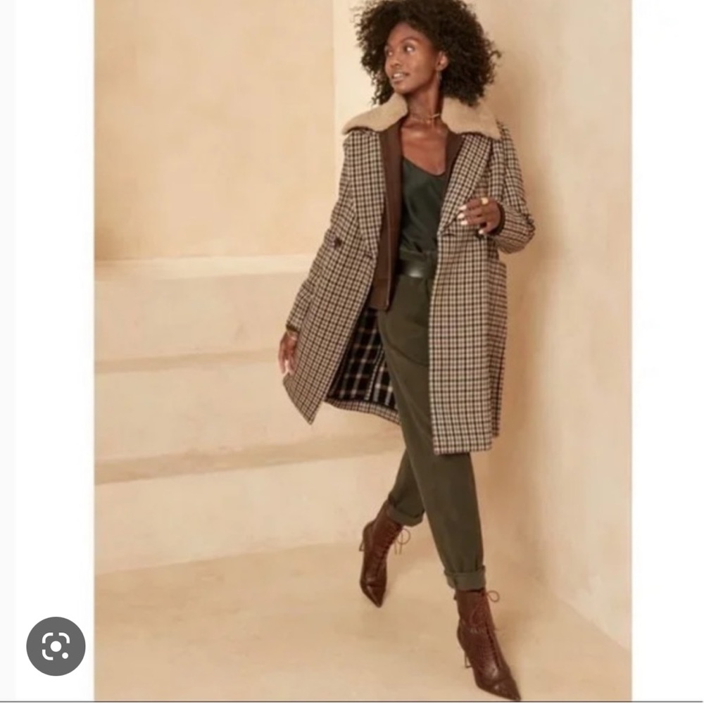 Banana Republic Italian Double Faced Top Coat